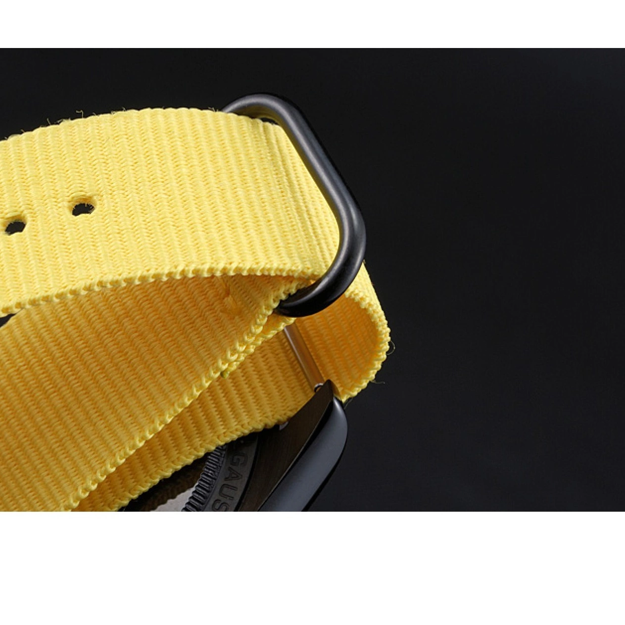 Aaa replica watch Milgauss Rolex Bamford Yellow Nylon Strap 621999 0712